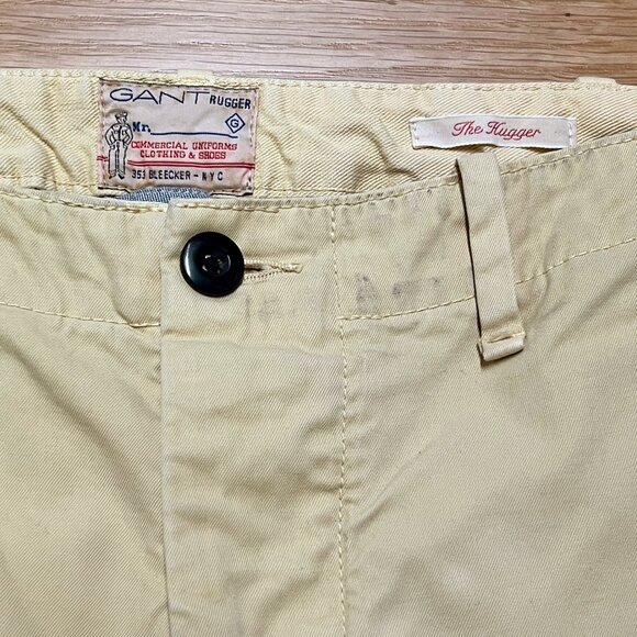 GANT "THE HUGGER" COTTON TWILL CHINOS - Picture 3 of 6